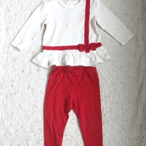 Baby Girl Holiday Outfit (12M)